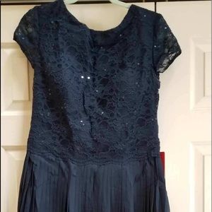 Navy Blue Mother of Bride/ Groom/ Formal dress